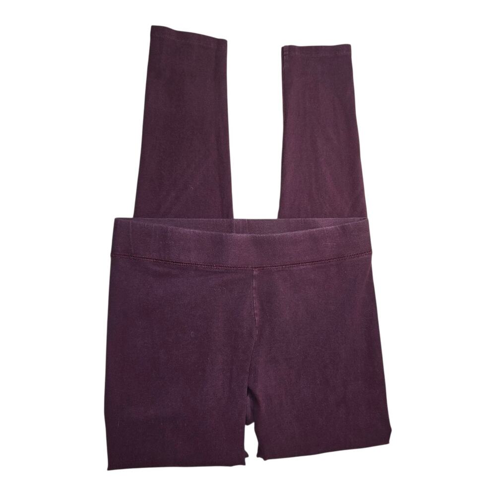 Athleisure Boho Aerie Maroon Leggings Size M Tall